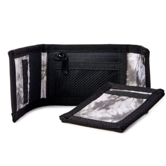 Men’s Camo Double Snap Lanyard ID Wallet - Picture 2 of 4